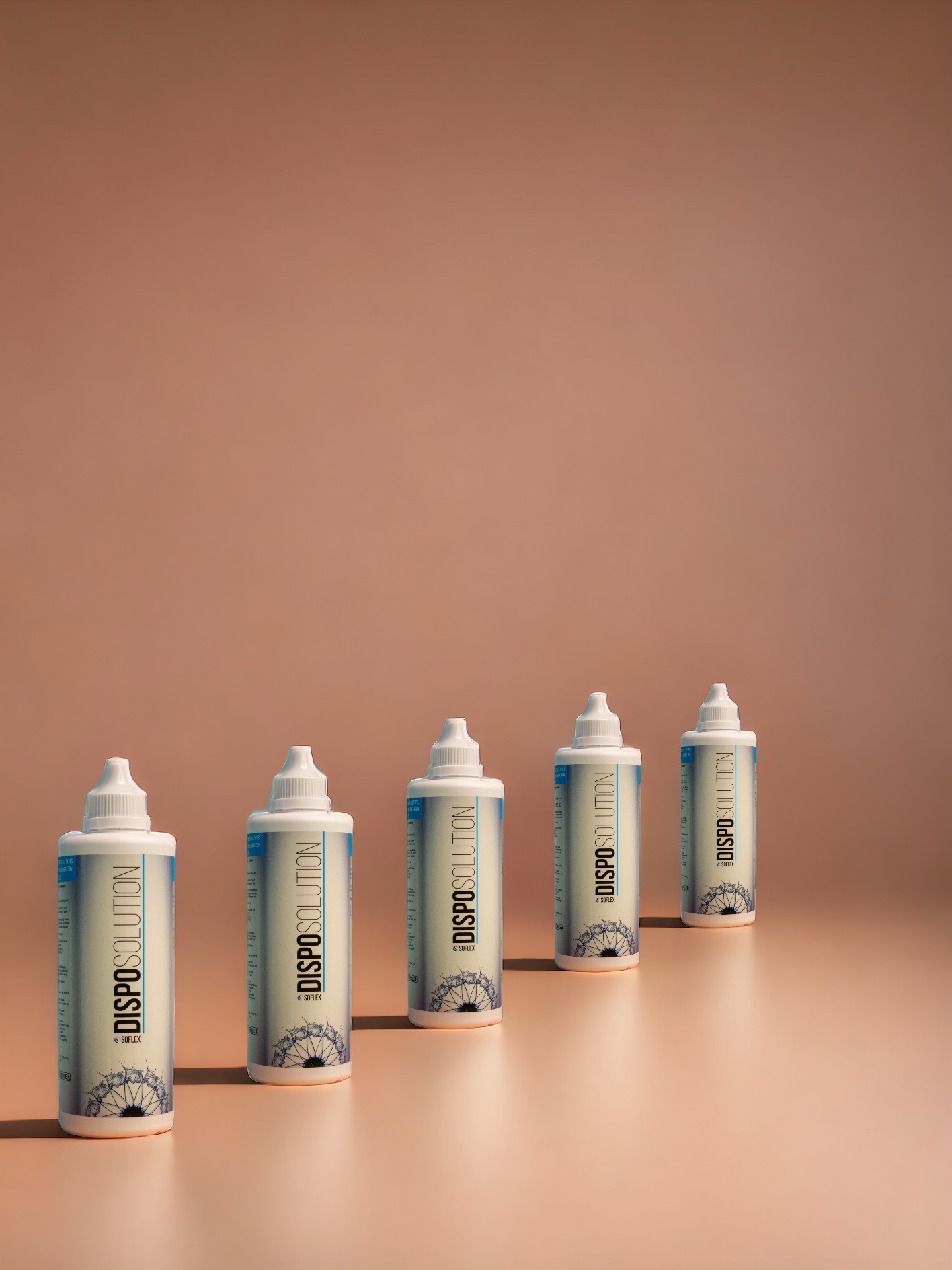 3 יח' תמיסה לעדשות Dispo Multi Purpose Solution 350 מ"ל - במחיר חסר תקדים!