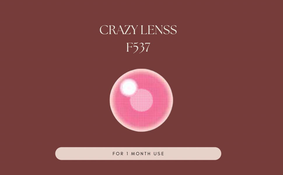 CRAZY LENSES F537 SUGER PINK